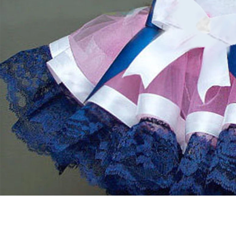 

Детская кружевная мини-юбка с бантом для девочек