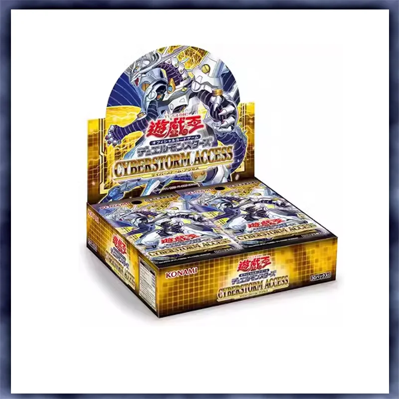 

Yugioh 1112 Supplementary Package CYBERSTORM ACCESS Original KONAMI Japanese Reprinted Brand New Box In Stock