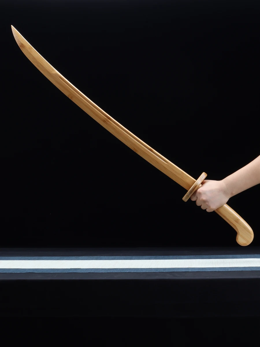Нож Янлинга деревянный нож меч весь бамбук кендо обучение боевым искусством
