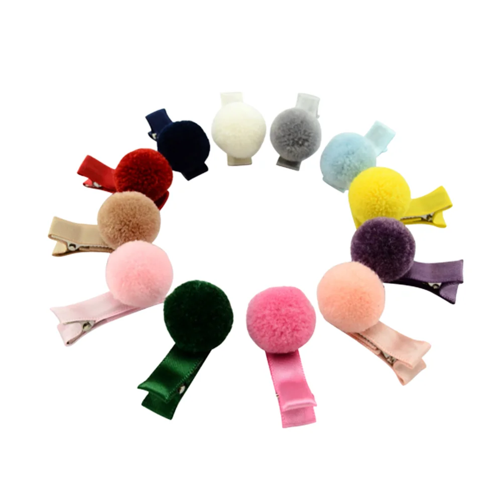 

12Pcs Hair Clips Cute Headwear Adorable Headdress Hair Pins Girl Barrette for Baby