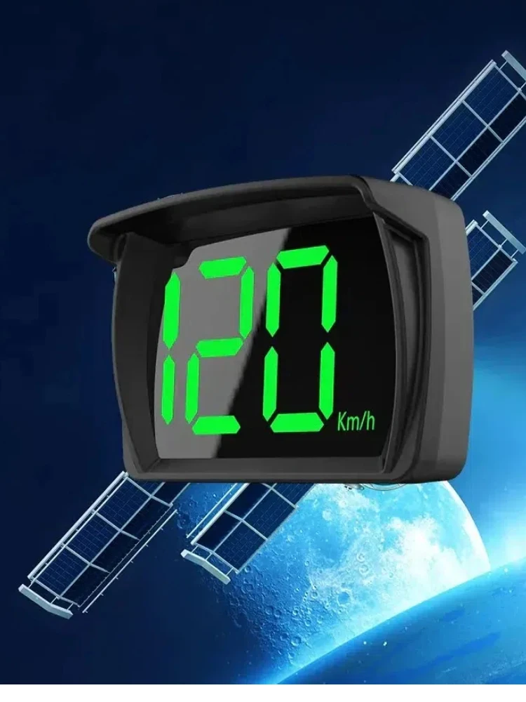 

Универсальный Автомобильный GPS HUD-дисплей Y03 С Цифровым Спидометром И Проектором С Крупным Шрифтом Для Измерения Скорости ...