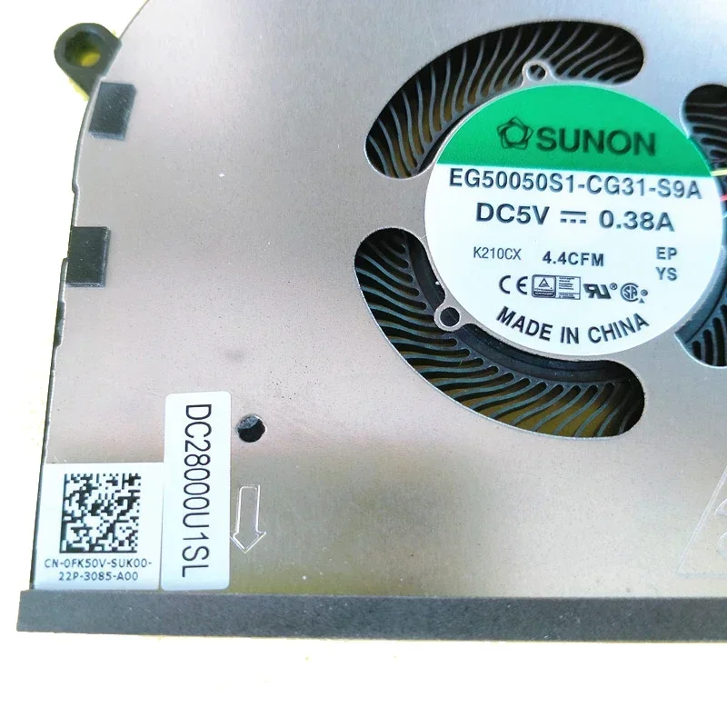 Новый ОРИГИНАЛЬНЫЙ охлаждающий вентилятор для ноутбука процессора и