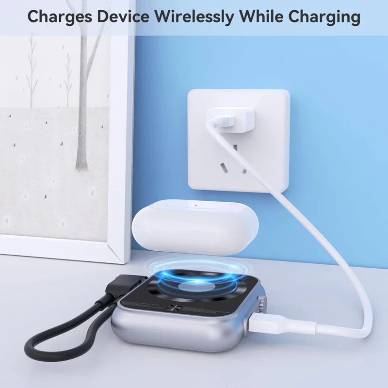 Новый магнитный беспроводной Power Bank OnePlus PD20W 3-в-1 на 5000 мАч для быстрой зарядки Apple Watch и iPhone 17 Pro Max1615141312 (art.: 3920dccc3fd90) - 3920dccc3fd90