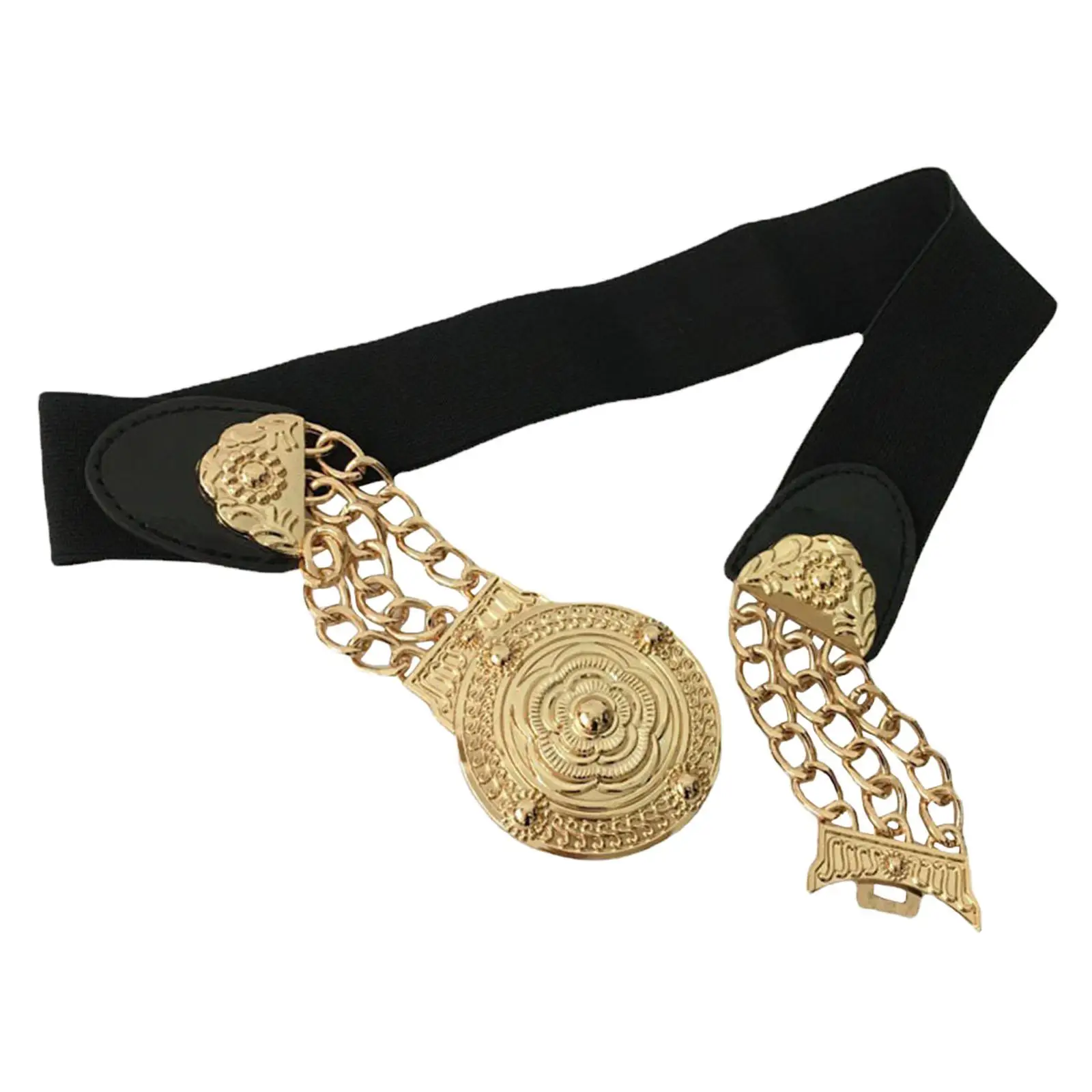 

Women Wide Waistband Belt Ladies Girls Coat Dress Elastic Waist Belt