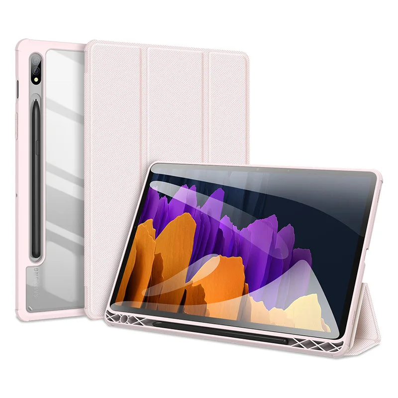 

Case for Samsung Galaxy Tab S8 Ultra 14.6 Magnetic Stand Pencil Holder Cover for Samsung Galaxy Tab S7 S8 Plus FE Funda Capa
