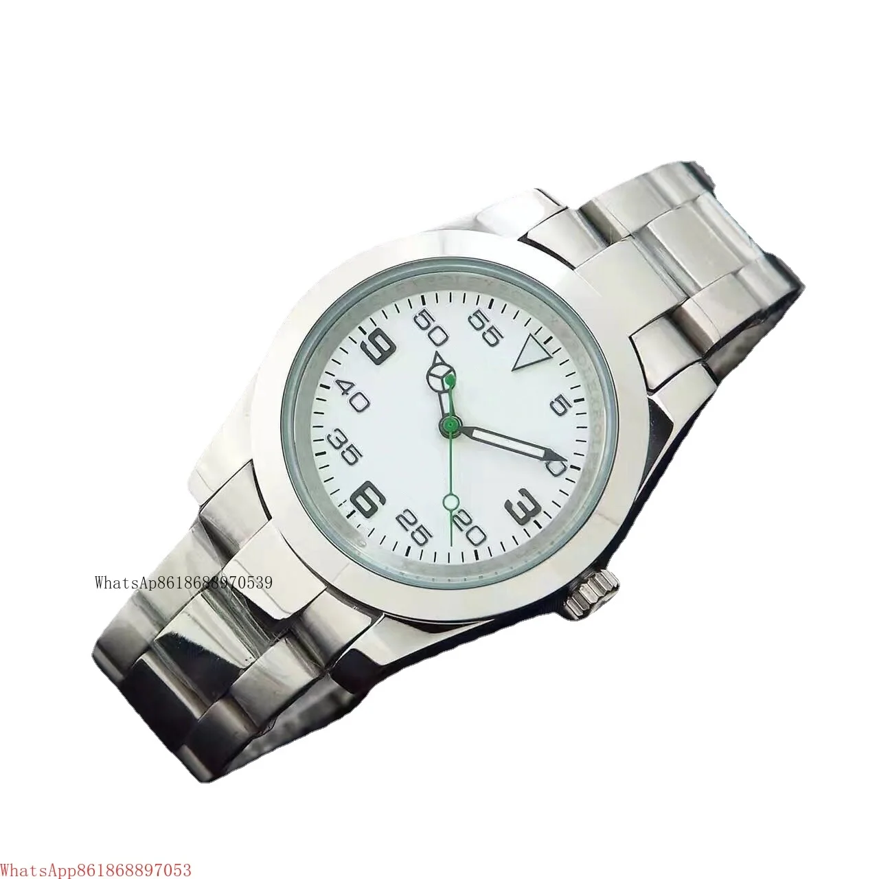 

mens mechanical watch Black Blue automatic for Air-king