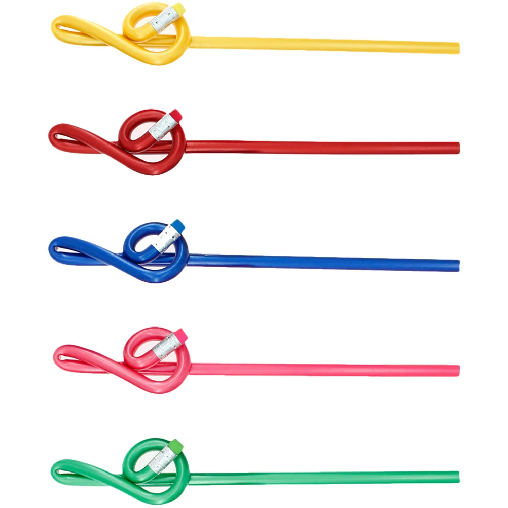 

5Pcs Students Note Pencils Musical Notes Pencils Bright Colors Pencils Children Pencils Gifts