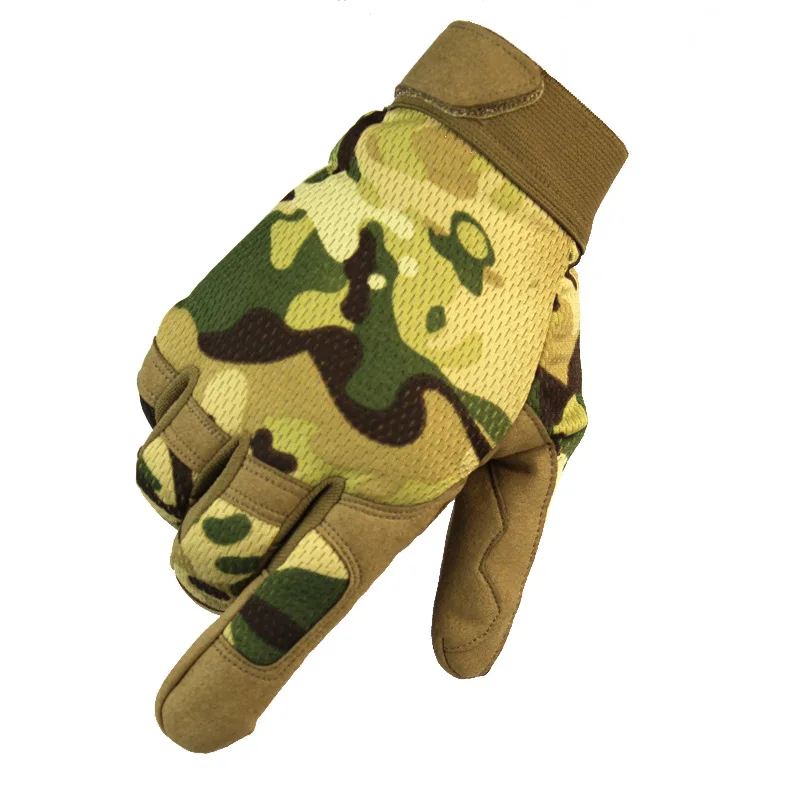 

Outdoor Tactical Gloves Army Military Bicycle Hiking Climbing Shooting Paintball Camo Sport Full Finger Gloves Clothing Gloves