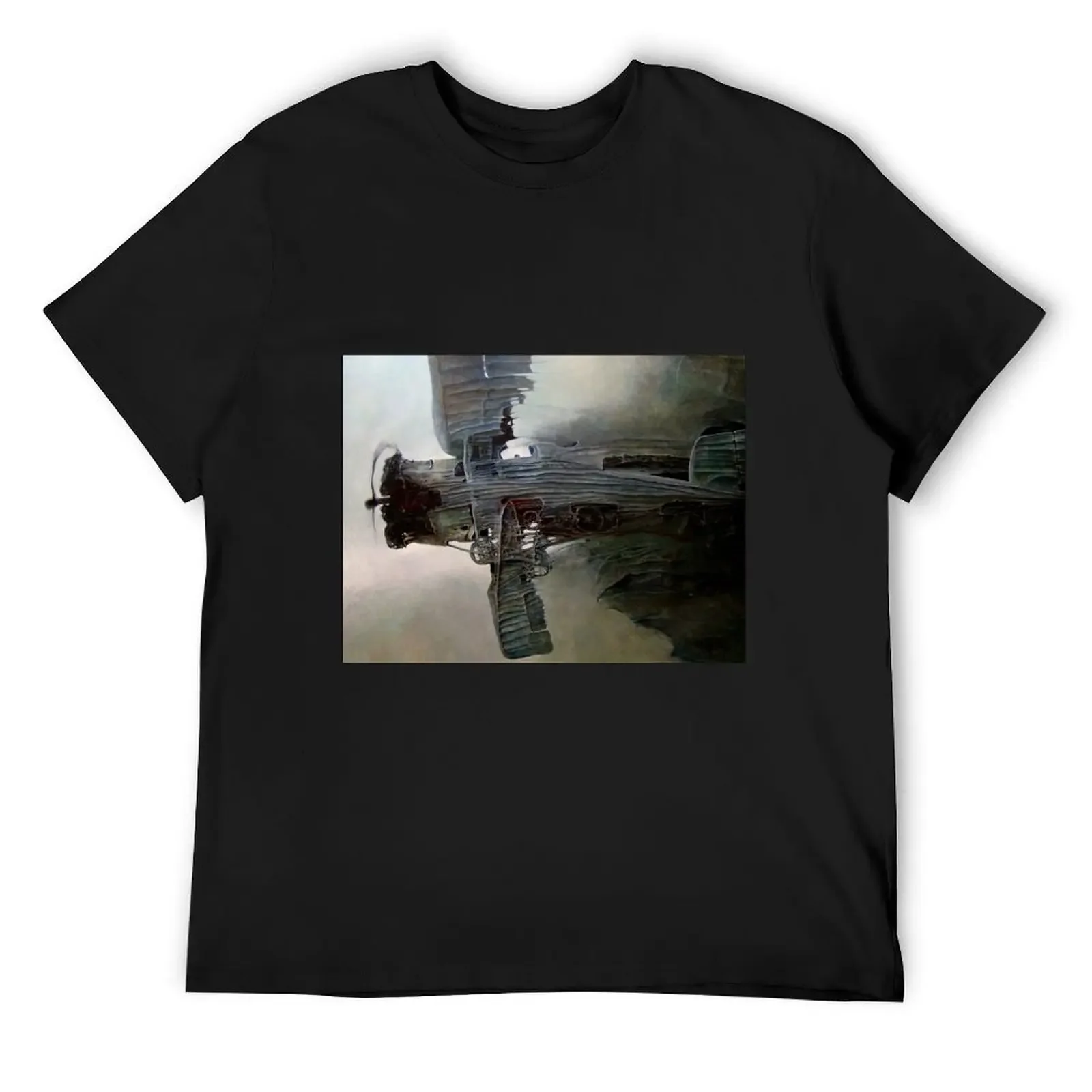 знаменитые картины Zdzislaw Beksinski 1929 Санok Польша сюрреализм футболка Magic Realism