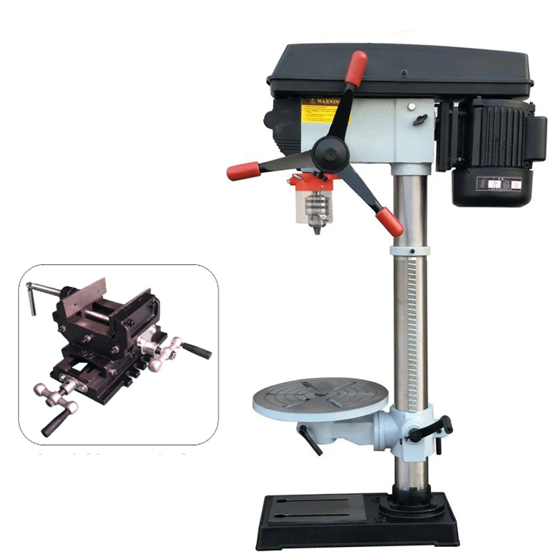 16mm Central table drill machinery bench drill press with 4 