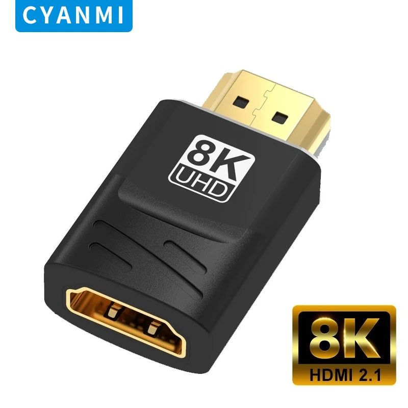

HDMI Male to Female Cable Connector 8K HDMI Adapter HDMI Extender for HDTV PS4 HDMI Converter for PS4/5 HDMI Cable HDMI Extender