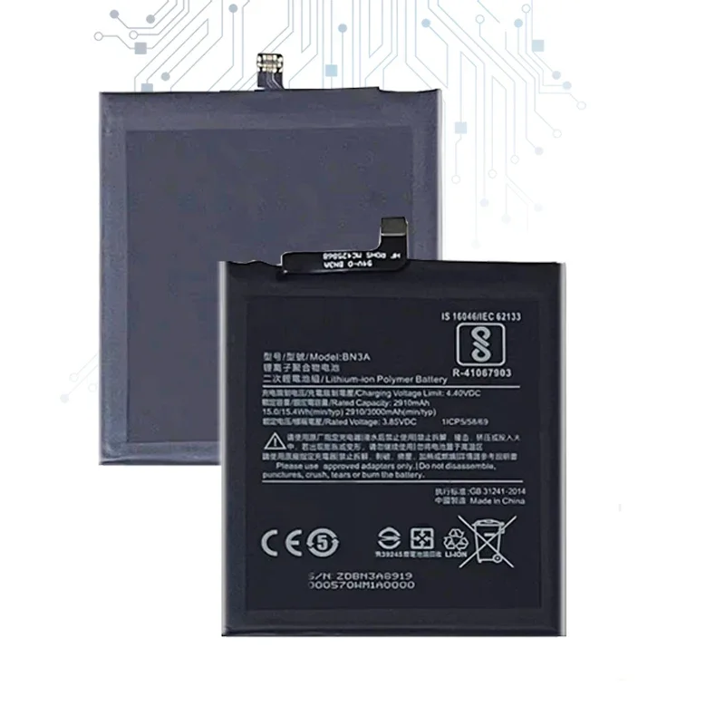 Аккумулятор BN3A емкостью 3000 мАч для Xiaomi Redmi Go Bateria + бесплатные инструменты