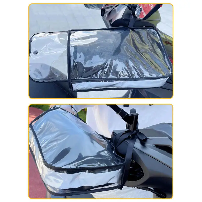 Муфты на руль мотоцикла зимнее оборудование рукавицы теплые перчатки