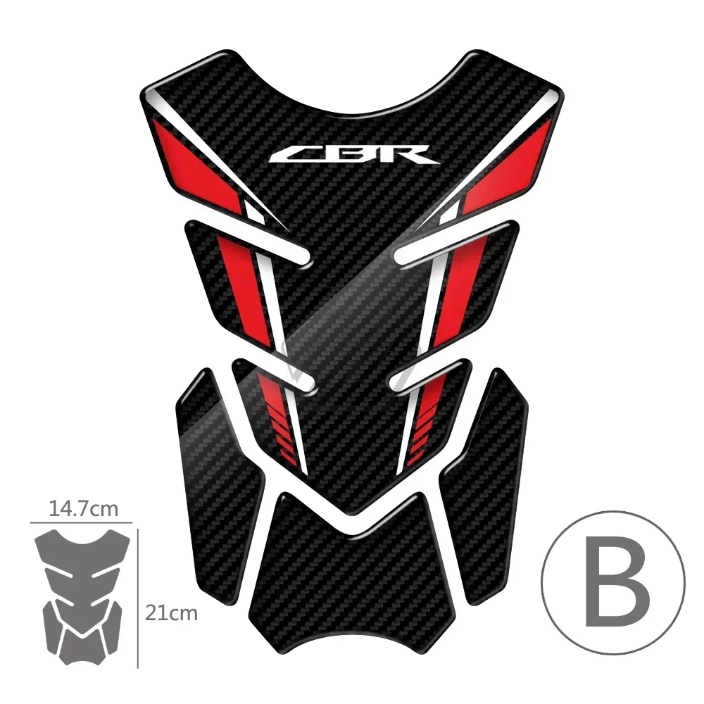 

Для Honda CBR 250RR 600RR 900RR 1000RR 650F 1100XX Fireblade 3D карбоновая защитная наклейка на бак мотоцикла