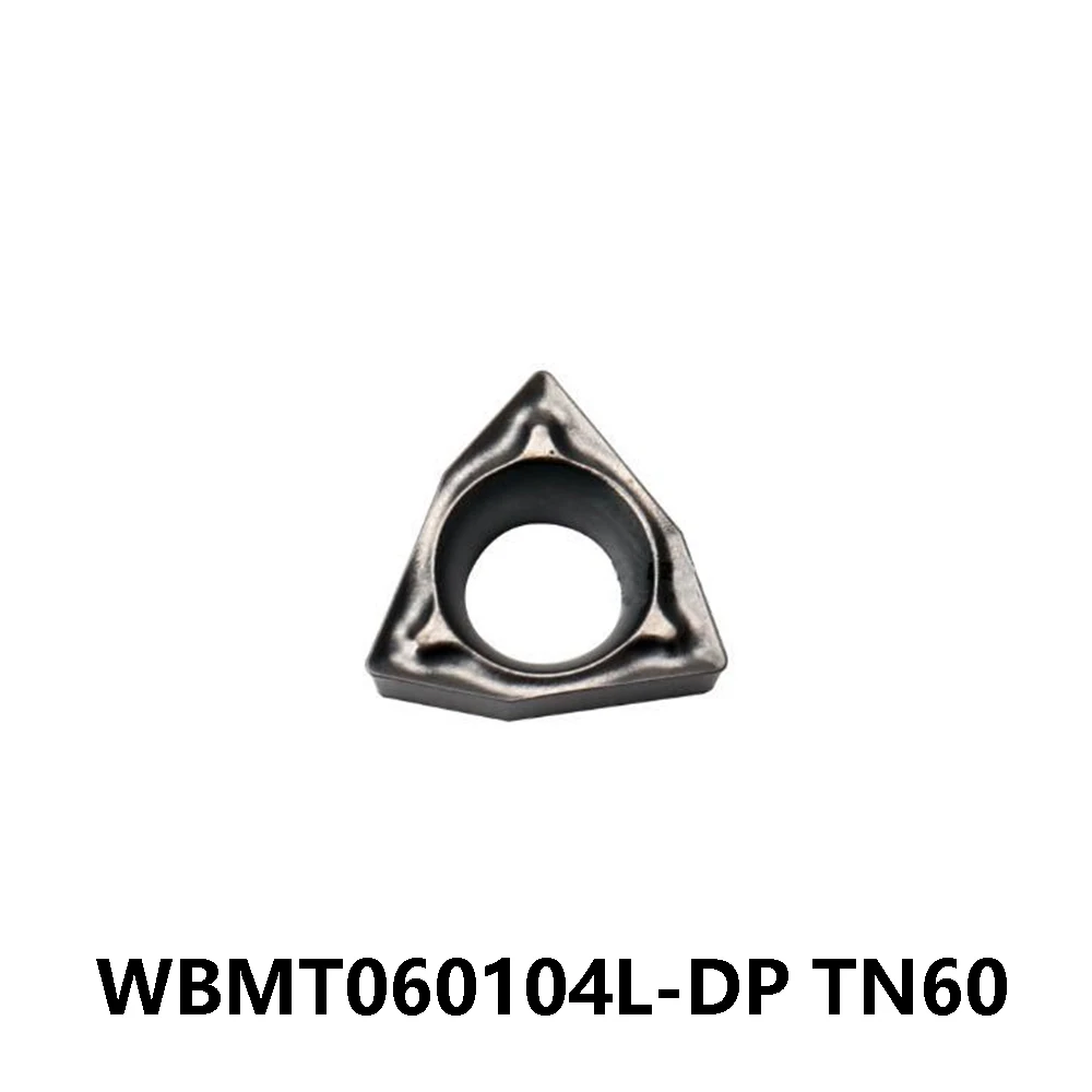 Оригинал 80 ° Пластины WBMT 060104 L DP L-DP TN60 WBMT1211L-DP Токарные инструменты с
