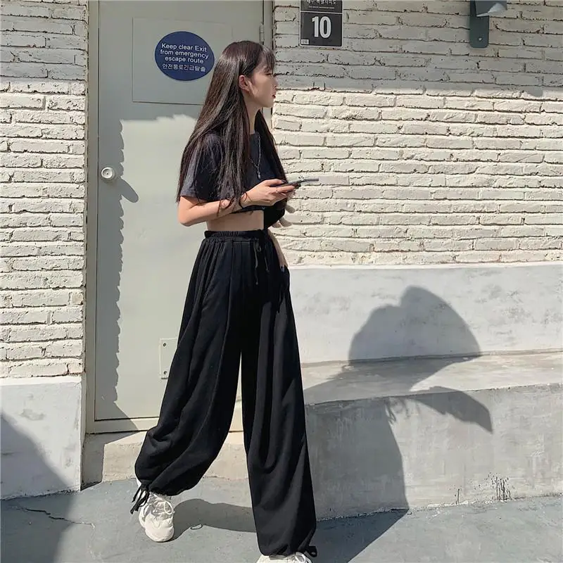 Брюки женские повседневные Джоггеры для женщин Весенняя Повседневная Уличная