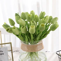 artificial tulips 10pcslot pu flowers bouquet centros de mesa para boda decoration jardin fausse fleur decor accesories wesele