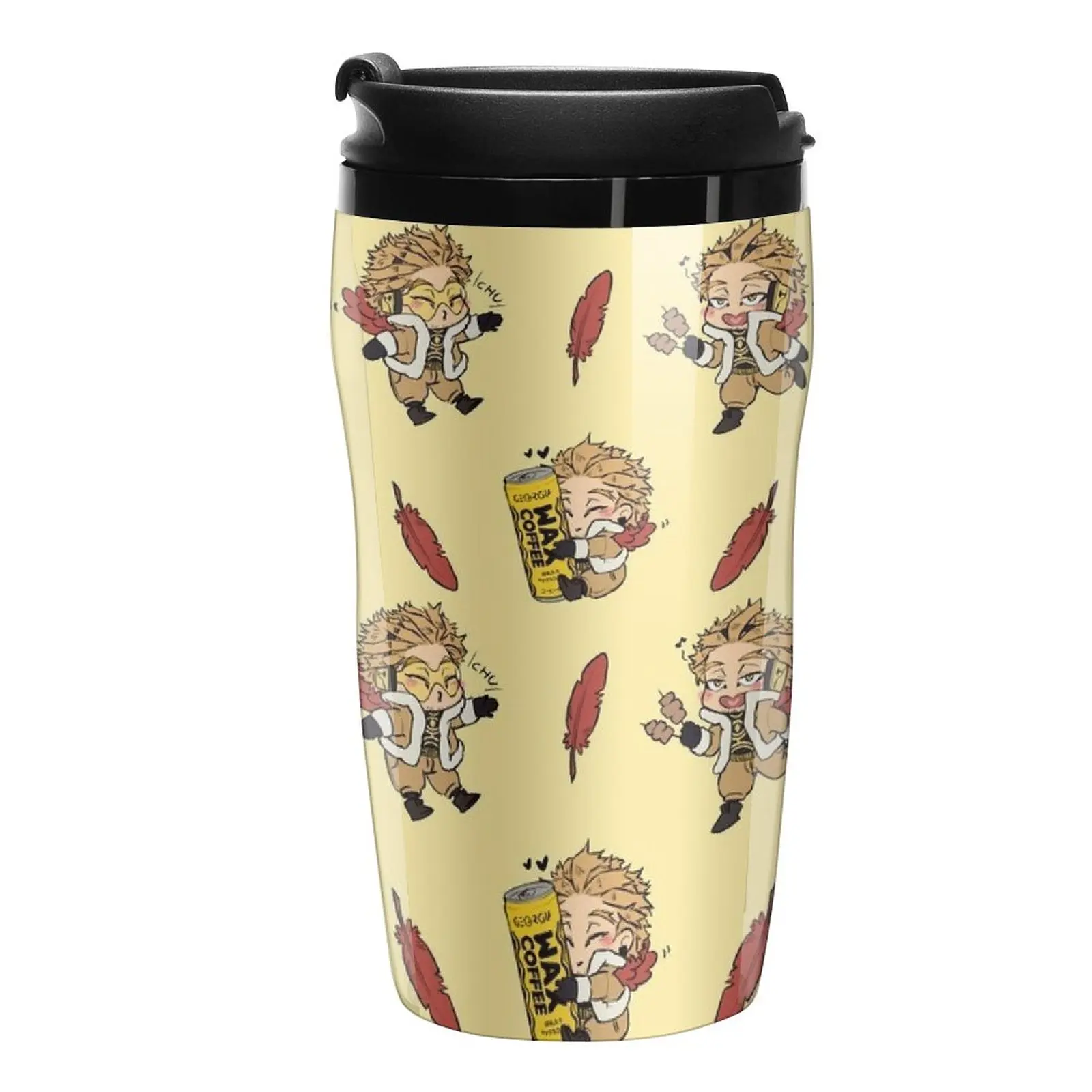 Новая дорожная кофейная кружка Chibi Hawks большие кофейные чашки аксессуары для кофе