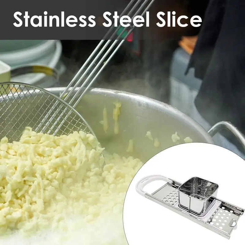 Spaetzle пресс из нержавеющей стали машина для производства лапши строгальный