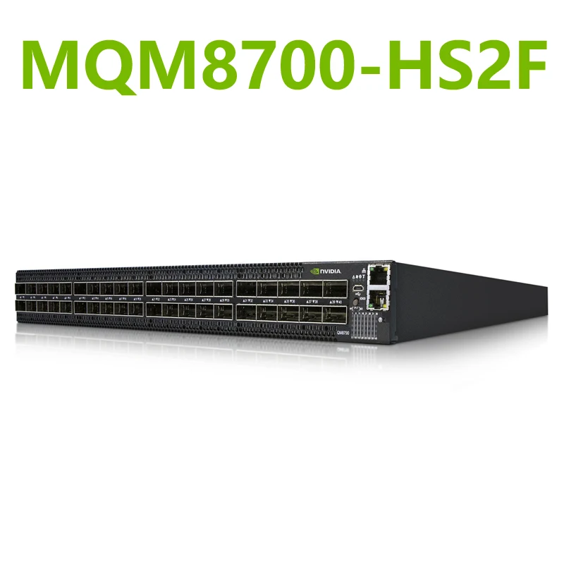 Коммутатор NVIDIA Mellanox MQM8700-HS2F Quantum HDR InfiniBand 1U с 40 портами HDR 200 Гбитс и общим пропускным способом 16 Тбитс (art.: 3920d91dc8dcf) - 3920d91dc8dcf
