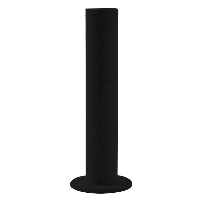 

L5YA Black Velvet Vertical Tower Hair Band Hair Clasp Jewelry Bracelet Display Bangle