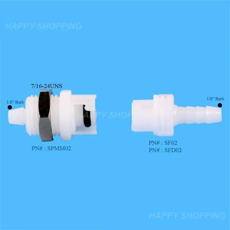 

Male And Female Connector Plastic Multipurpose 1/8 3/16 1/4 Diameter Nbr/viton /epdm/silicone Type 0 Quick Tools Hose Connection