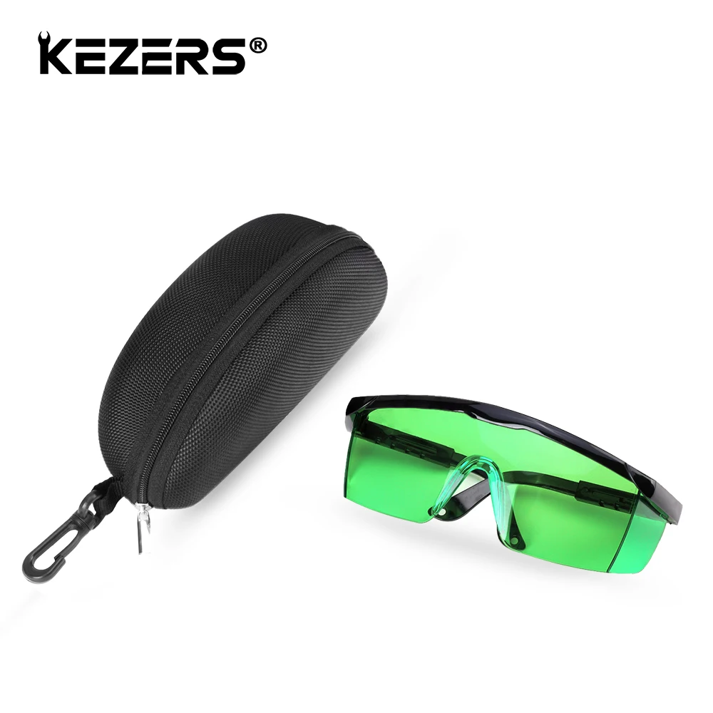 

KEZERS Green Laser Level Protective Glasses for Increased Visibility
