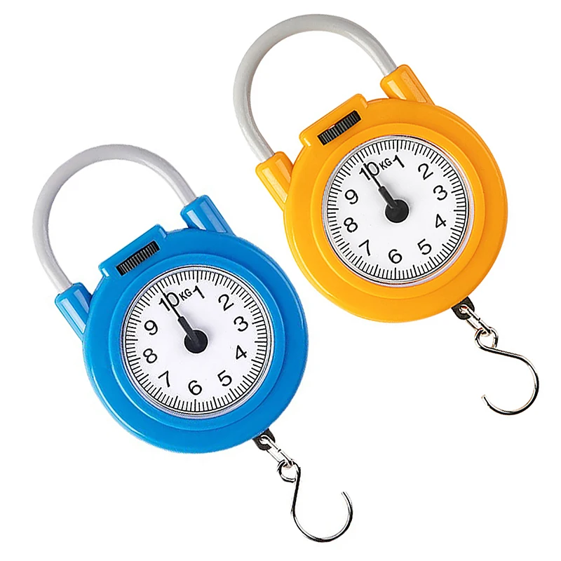 1 шт. домашние портативные подвесные механические весы 10 кг кухонные для багажа с