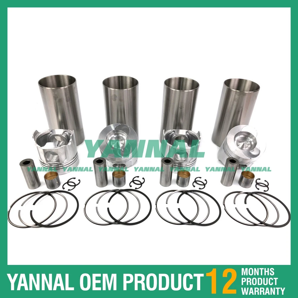 Комплект гильз цилиндра для двигателя Yanmar 4TN100