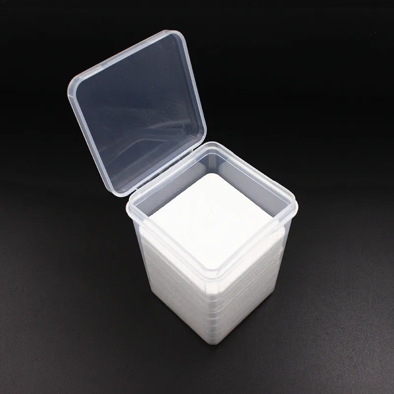 

Hot Sale Non-woven Fabric Nail lint free Wipes Napkins Nail Art Nail Remover Wipes For UV Gel Polish Remove Nails Paper