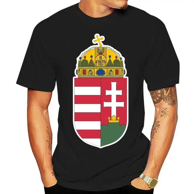 

Camiseta del escudo de armas de Hungría, camiseta con pegatina gratis, Bandera de Hungría, HUN HU