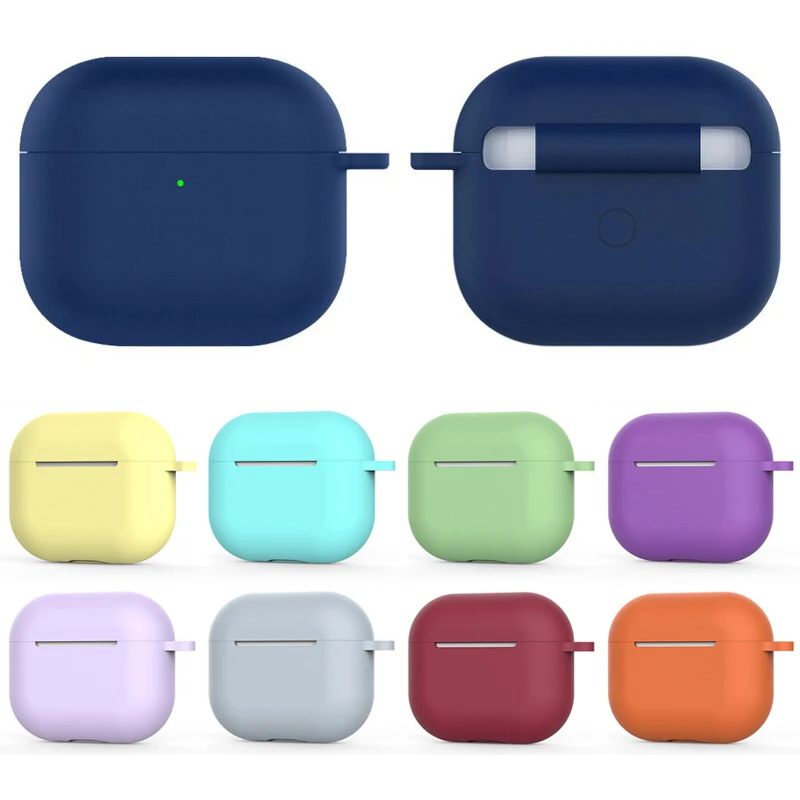 Силиконовый защитный чехол для Apple Airpods 3 поколения