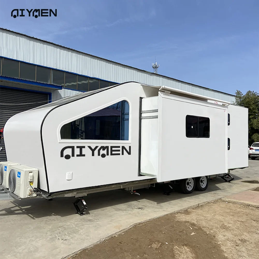 AIYMEN Китай Destination Автомобиль для отдыха Rv Дорожные прицепы Полуприцеп Стандарт