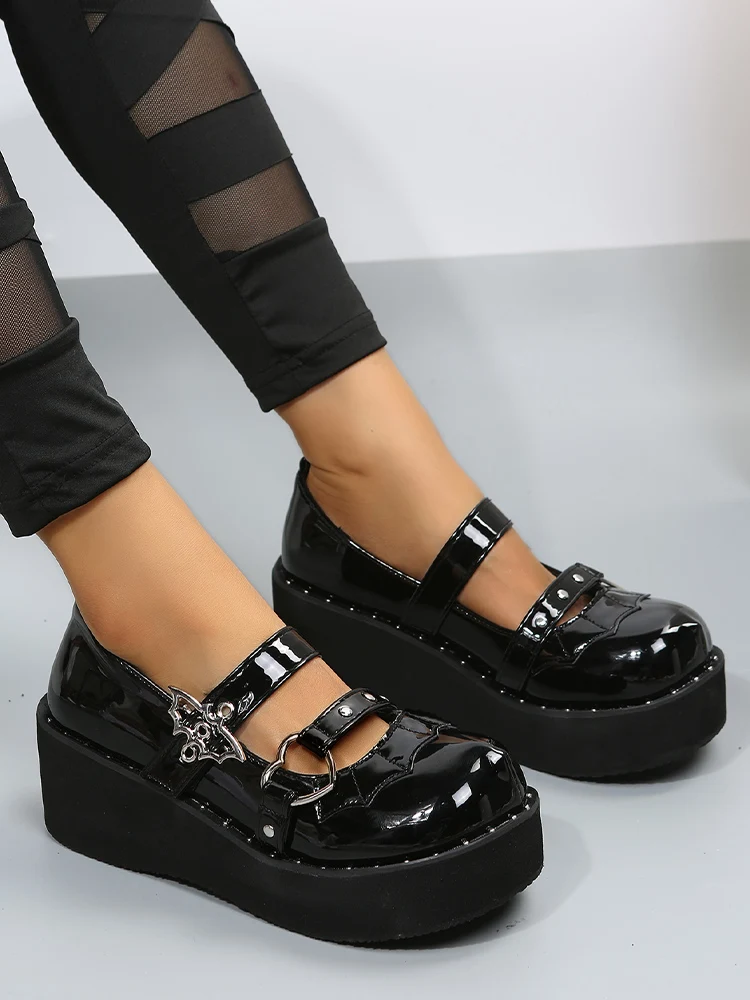 

Женские туфли мэри джейн на платформе в стиле «Лолита», 2022