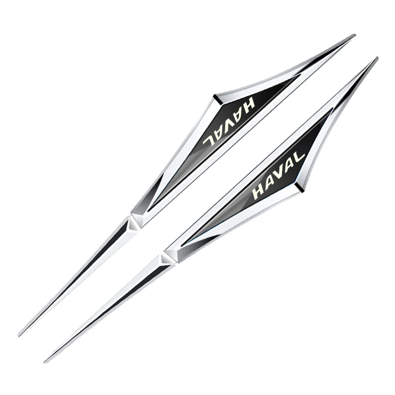 

Автомобильные 3d наклейки из сплава, 2 шт., аксессуары для автомобиля, аксессуары для haval f7 f7x h2 h2s h5 h6 h8 h9 jolion