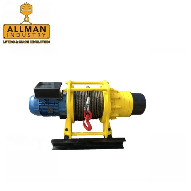 1ton 240V winch cable pulling winch for sale