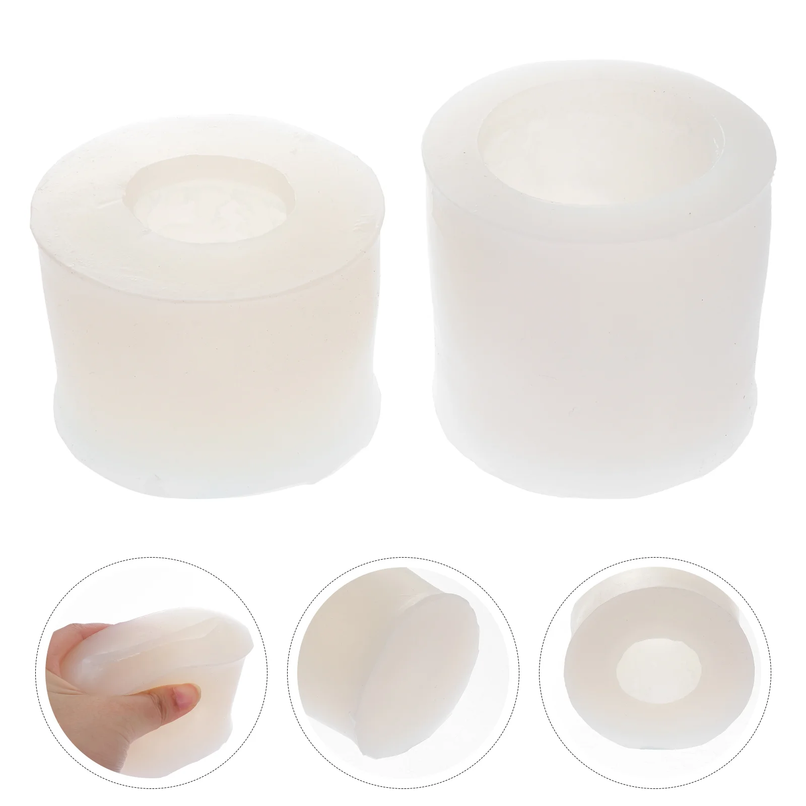 

Moldsilicone Epoxy Molds Wax Crystal Soap Casting Cylinder Melt Scented Aromatherapy Resin Diy