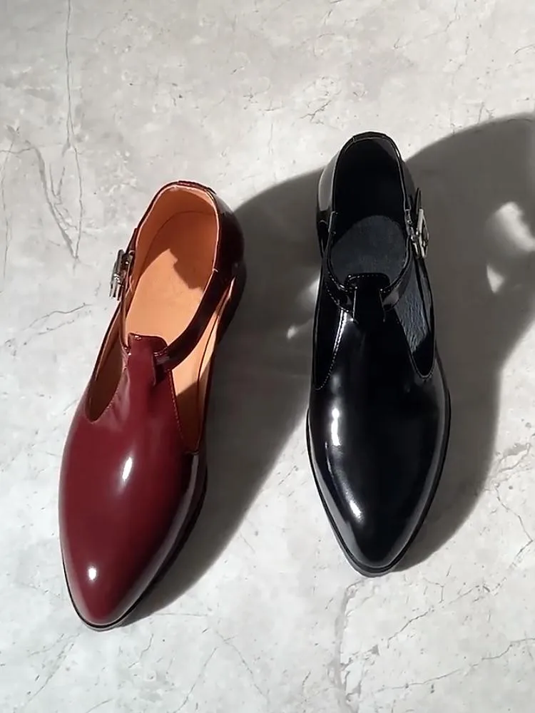 Сандалии мужские из натуральной кожи Повседневная Деловая обувь простые