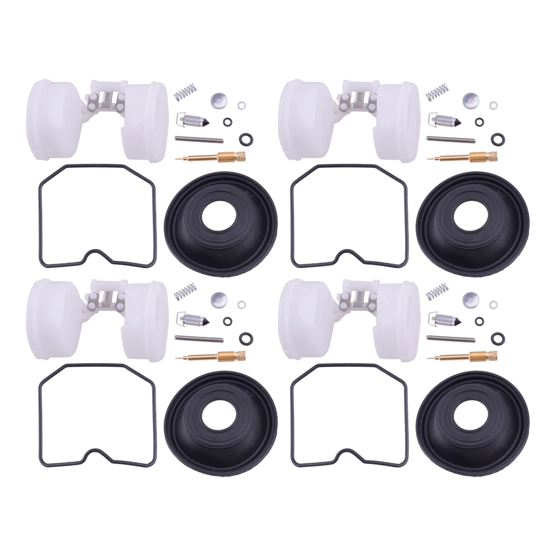 

Набор для Ремонта Карбюратора мотоцикла, комплект для ремонта карбюратора, поплавковые диафрагменные аксессуары, подходят для Kawasaki 454 LTD EN450...