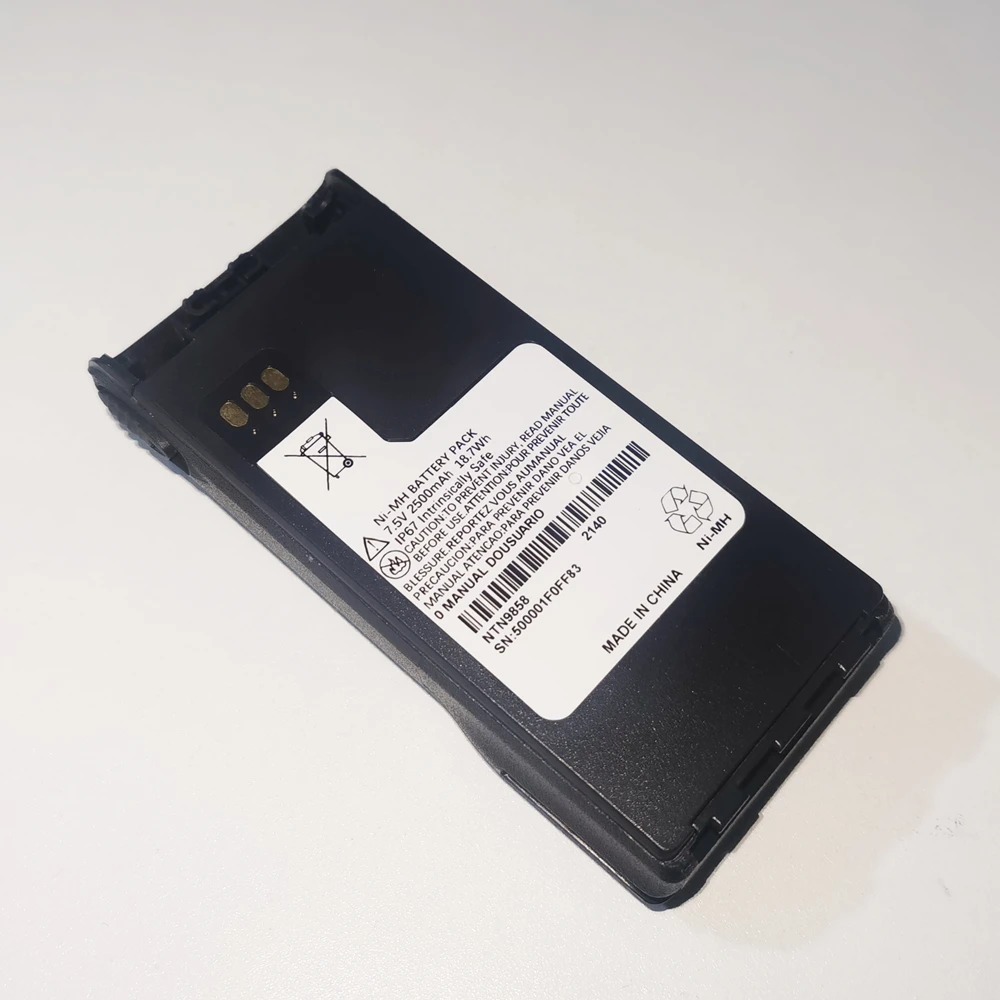 

Six Pack 7.5V 2410mAh Non-IMPRES NiMH Battery for NTN9858 for Motorola XTS PR XTS2500 XTS1500 PR1500 MT1500 Walkie Talkie