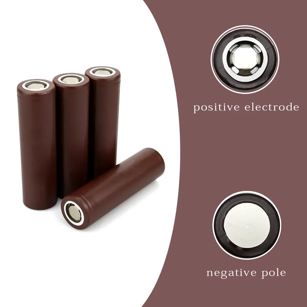 Аккумулятор 18650 HG2 2500 мАч 3 7 В разряд 20 А