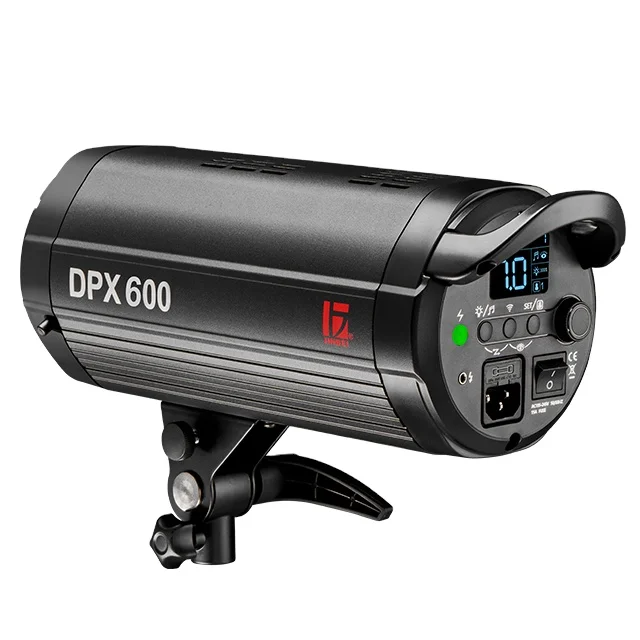 

JINBEI DPX-600 600Ws/GN80 студийная вспышка Стробоскопическая светодиодная вспышка для камеры