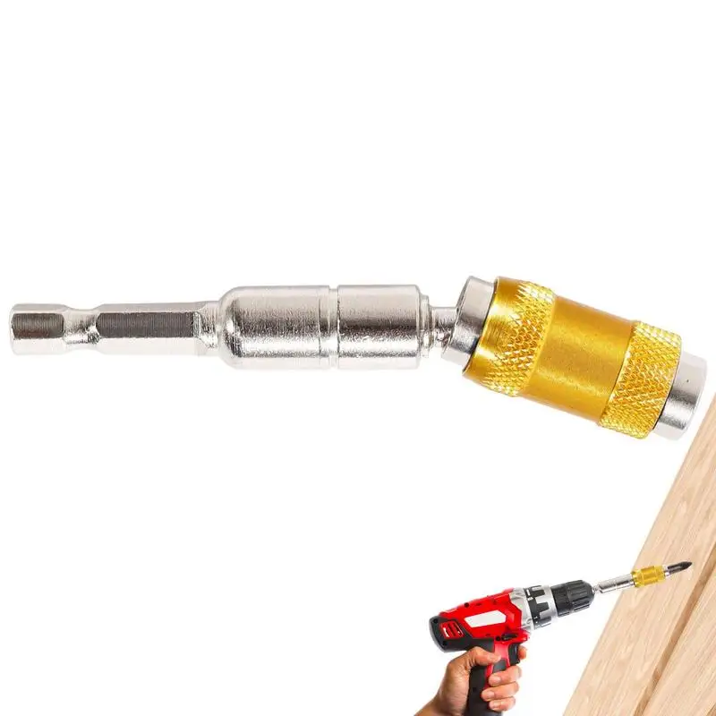 

Universal Screw Depth Magnetic Screwdriver Bit Holder 1/4 Inch Hex Driver With Drill Bits Bar Extensions Screwdriver Bit