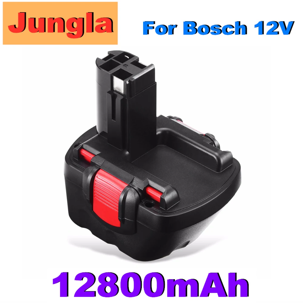 

2022 For Bosch 12V 12800mah PSR Rechargeable battery 12V 12.8AH AHS GSB GSR 12 VE-2 BAT043 BAT045 BAT046 BAT049 BAT120 BAT139