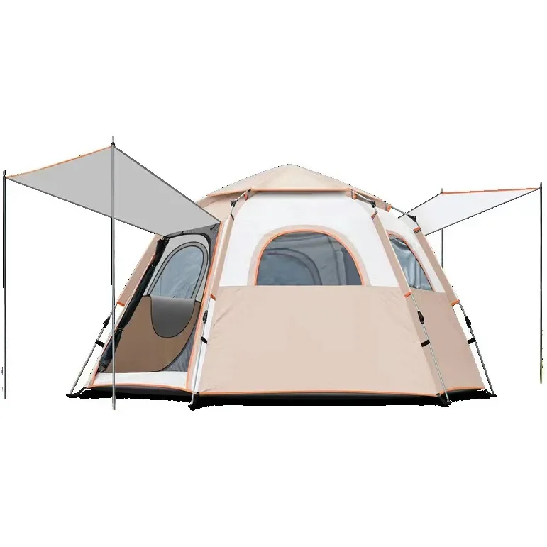 Двухслойные квадратные всплывающие палатки с принтом на заказ для открытом