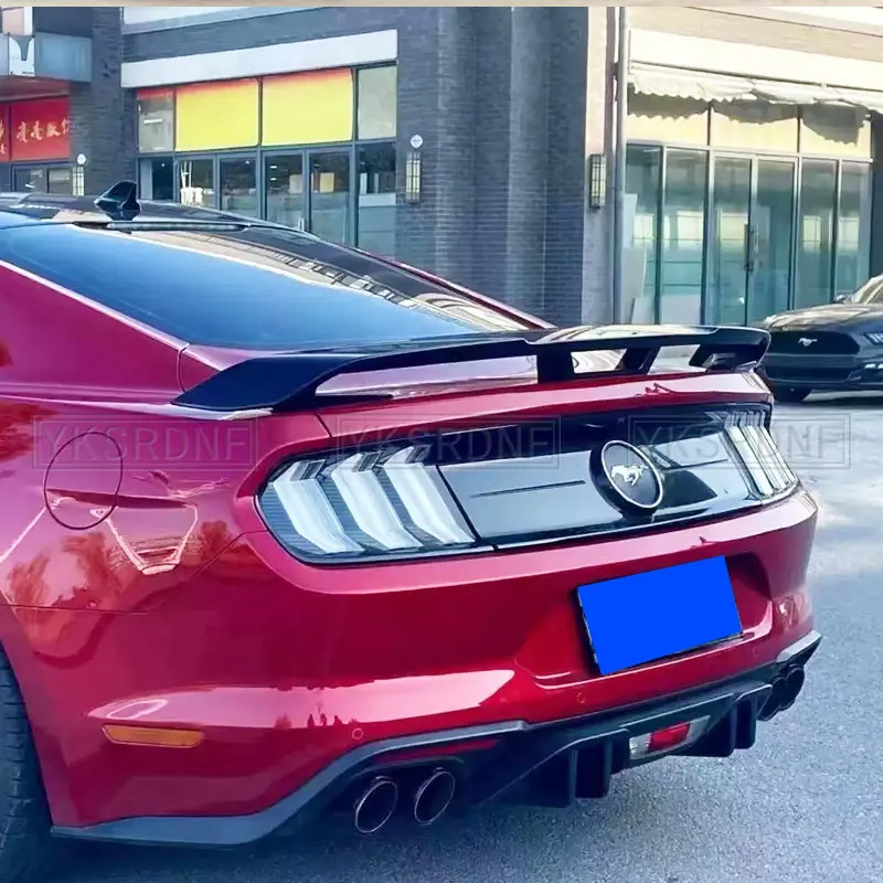 Задний спойлер багажника крыло для Ford Mustang Coupe 2015-2019 задний из углеродного