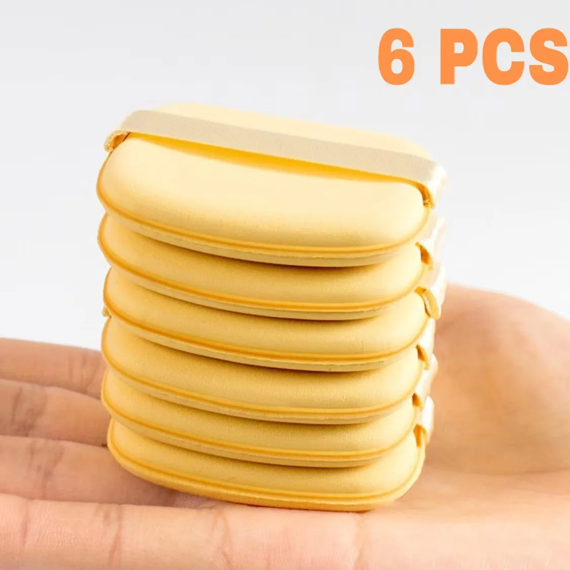 

6 PCS Makeup Sponges Set Make-up for women Cosmetics Powder Puff Cream Blender Butter Foundation Instruments Makeup Tools