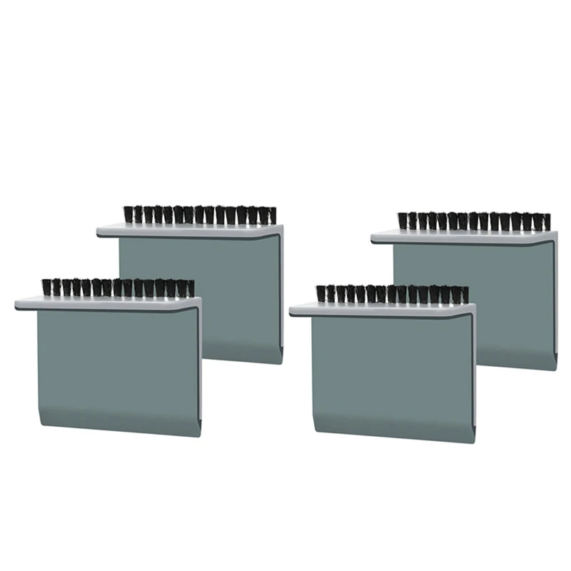 

4 Pcs Sink Squeegee And Countertop Brush Multi Purpose Cleaner For Bathroom Shower Mirrors And Car Windows