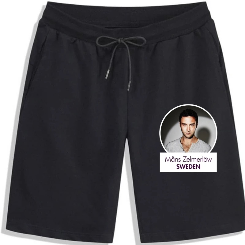 

Шорты мужские ZELMERLOW EUROVISION, шведские, с принтом, мужские шорты, хипстерские шорты для мужчин, шорты для мужчин, новая мода 2018, мужские шорты