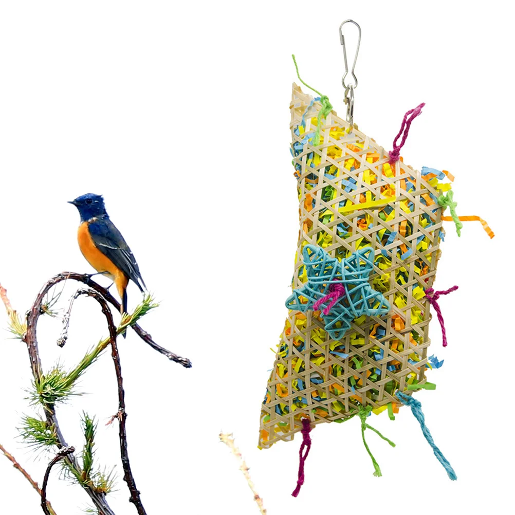 

1PC Nontoxic Safe Creative Environmentally Friendly Parrot Chewing Pet Supplies Bird Cage Accessories Parrot